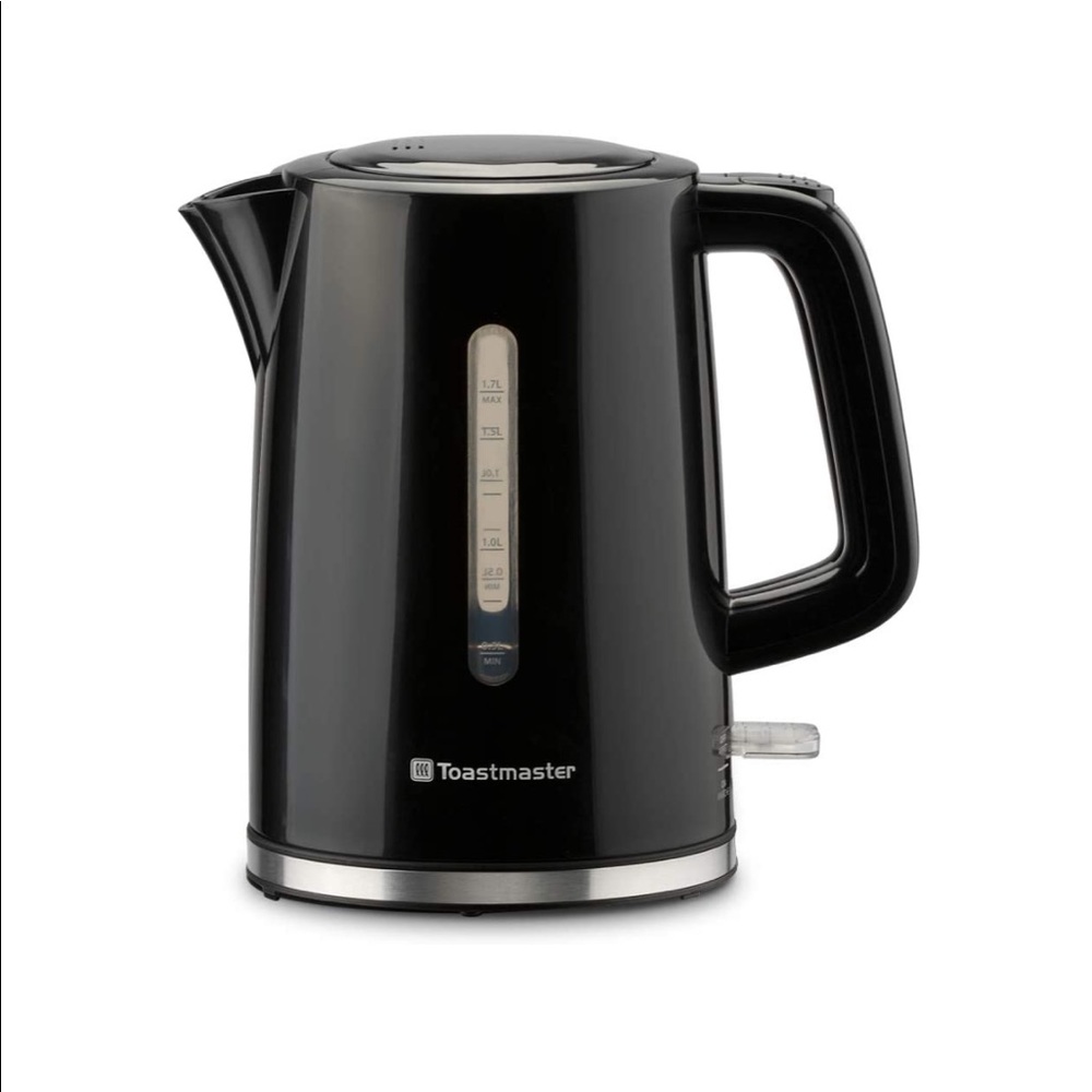 New Toastmaster Electric Kettle, 1.7L Black